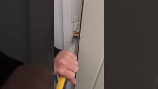 How to chop out a hinge on a door frame [upl. by Earleen]