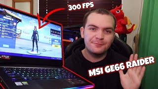 300 FPS on a Laptop The MSI GE66 Full Review [upl. by Eenaj812]