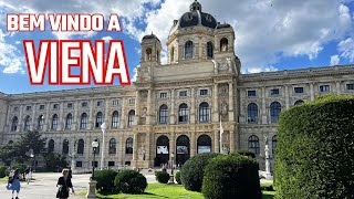 Desbravando VIENA A PÈ sem roteiro turístico [upl. by Ahsiele651]