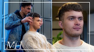 Mens Short Haircut and Style  2023 Tutorial [upl. by Sherwynd]