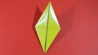 Origami  How to fold a Bird Base [upl. by Gnoix]