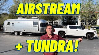 2023 Tundra TRD Pro amp 27 Airstream International Setup Tutorial Features Drive [upl. by Hammock]