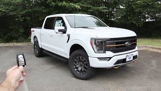 2022 Ford F150 Tremor Start Up Exhaust Test Drive POV and Review [upl. by Ellak]