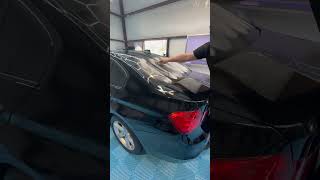 Cleaning Back Window of BMW in College Station by Mint Tinting [upl. by Lathrope719]