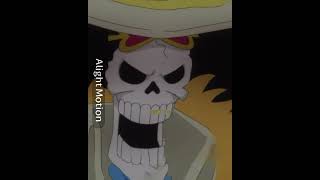 Most chill member among Strawhats brook onepiece edit anime [upl. by Araminta]