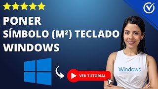 Cómo Poner el Símbolo de METROS CUADRADOS m² en mi Teclado  ⌨️​ Para Cualquier Programa ​⌨️ [upl. by Anital]