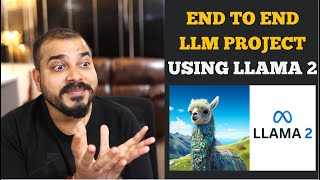 End To End LLM Project Using LLAMA 2 Open Source LLM Model From Meta [upl. by Adama]