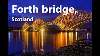 Forth bridge Edinburgh forthbridge scotlandsbeauty beach vacation holidays topthingstodo [upl. by Ahsoet]