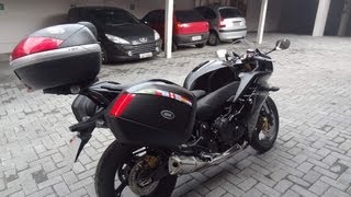 Instalação Conjunto Baus GIVI V35 e V46 CBR 600F  CB 600F Hornet [upl. by Imailiv]