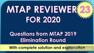 MTAP REVIEWER 23 ADDING MULTIPLYING AND DIVIDING DECIMALS  FRACTIONS  APPLYING MDAS RULE [upl. by Barbie705]