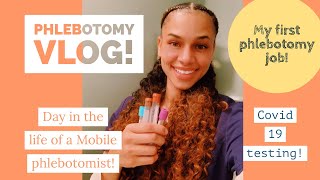 Day in the life of a mobile Phlebotomist [upl. by Eentruok243]