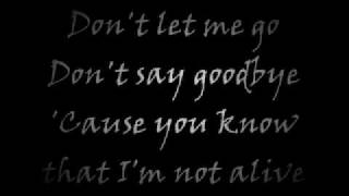 The Used  Kissing You Goodbye Lyrics [upl. by Atnauq850]