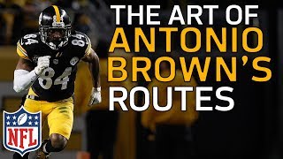 The Art of Antonio Browns Route Running  Film Review  NFL Highlights [upl. by Leviram]