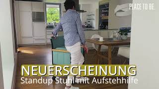 Neuheit Standup  der Stuhl mit integrierter Aufstehhilfe [upl. by Ecinev]