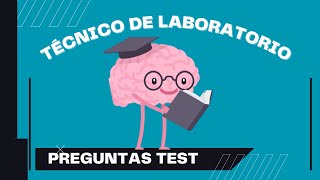 🔵 TEST 5 TECNICO DE LABORATORIO 💉📚 Preguntas de EXAMENES OFICIALES ✔ [upl. by Alfie]