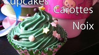 Recette cupcakes carottes et noix [upl. by Gaut]