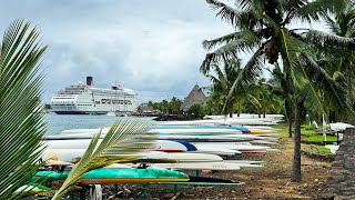 One Day In Port  Papeete Tahiti 2024 [upl. by Airlia59]