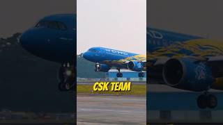 CSK Special Aircraft First Fly With 3 New CSK Players shorts [upl. by Cherise615]