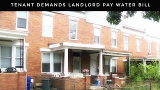 Tenant Demands Landlord Pay Water Bill After Leak Costs Them Hundreds Of Dollars [upl. by Cott]