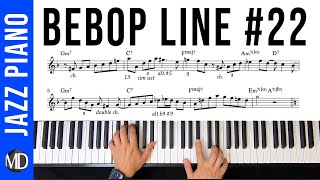 Bebop Lines You Should Know No22 Kenny Barron Jazz Improv Tutorial [upl. by Epperson]