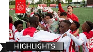 Highlights kampioenswedstrijd Ajax O14  PSV O14 [upl. by Brett]