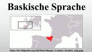 Baskische Sprache [upl. by Refennej523]