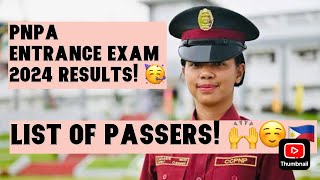 PNPACAT Passers 2024 PNPA Entrance Exam passers [upl. by Farman886]