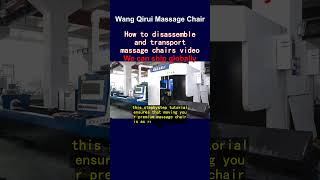 How to disassemble and transport massage chairs video [upl. by Inanuah]