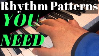 Build YOUR Rhythm Patterns Piano Skills with these 9 Important accompaniment exercises [upl. by Stanzel]