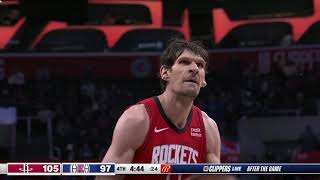 Boban Marjanović purposely misses his second free throw to give Clippers fans free ChickfilA [upl. by Charbonneau]