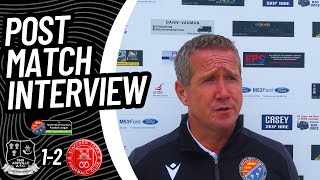 Ashville 12 Stafford Town  Post Match Interview  NWCFL [upl. by Aikin]