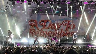 A Day To Remember  Miracle LIVE DEBUT  Pier Six Pavilion Baltimore MD 7272022 [upl. by Nosiram]