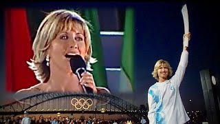 Olivia NewtonJohn and John Farnham  Dare To Dream  Sydney 2000 Olympics Opening Ceremony [upl. by Ardnuek84]