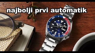 Najbolji Prvi Automatik Sat Seiko 5 sport SRPD recenzija [upl. by Ardussi38]