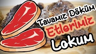 Döküm Tavada Antrikot Yapımı  Tavada Antrikot Nasıl Pişirilir Canım Anne [upl. by Yrred611]