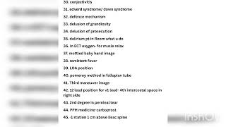 NORCET 7 pre exam questions bscnurshing norcet nursingeducation norcet2014 [upl. by Rusticus]