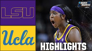 NCAA Tournament Sweet 16 LSU Tigers vs UCLA Bruins  Full Game Highlights [upl. by Ahsiekrats]