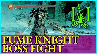 DARK SOULS II How to defeat Fume Knight easy  DS2 Guide [upl. by Myrna]