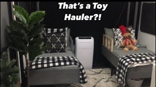 Toy Hauler Remodel Full Time Rv [upl. by Hedley]