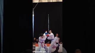 Amazing attack  Female Kumite  Uzbekistan Karate Championship 🏆 [upl. by Mathia952]