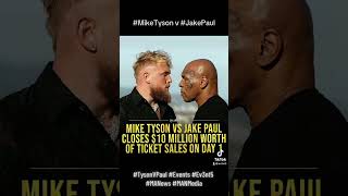 Mike Tyson v Jake Paul  MANews MANMedia [upl. by Amiel]