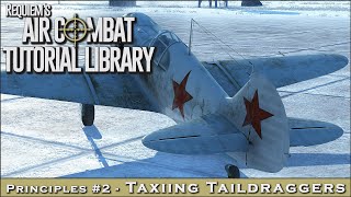 Principles 2  Taxiing Taildraggers [upl. by Yttocs921]