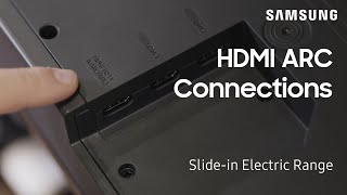 Soundbar HDMI Connections  Samsung US [upl. by Haisej]