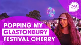 Popping my Glastonbury Festival cherry [upl. by Airrehs]