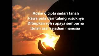 Mawaddah Adam amp Hawa Lirik [upl. by Otter]