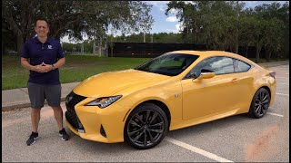 Is the 2023 Lexus RC 350 F Sport AWD a BETTER performance car than a BMW M440i [upl. by Rednazxela]