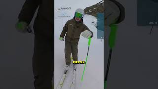 How to ski parallel and link turns skiingtips ski skilessons [upl. by Kidder]