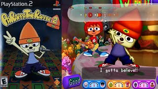 PaRappa the Rapper 2 42 PS2 Longplay [upl. by Yaner]