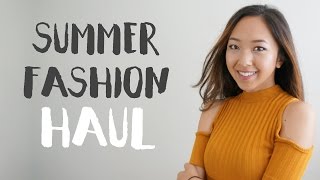 Summer Fashion Haul  QUICK FIXES  coolirpa [upl. by Eelra164]