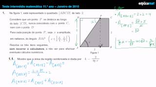 Trigonometria 11º Ano  Teste Intermédio 11º Ano [upl. by Wachter]